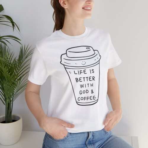 God & Coffee - Unisex T-shirt